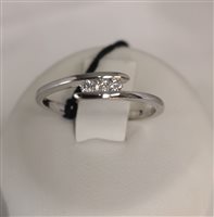 Anello Giorgio Visconti Donna in Oro bianco Diamante 0.1 Ct ABX16169 - ABX16169-16